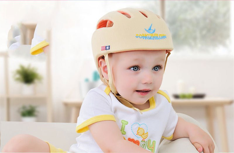 Summer Breathable Head And Brain Protection Drop Kids Cap - Urban Caps