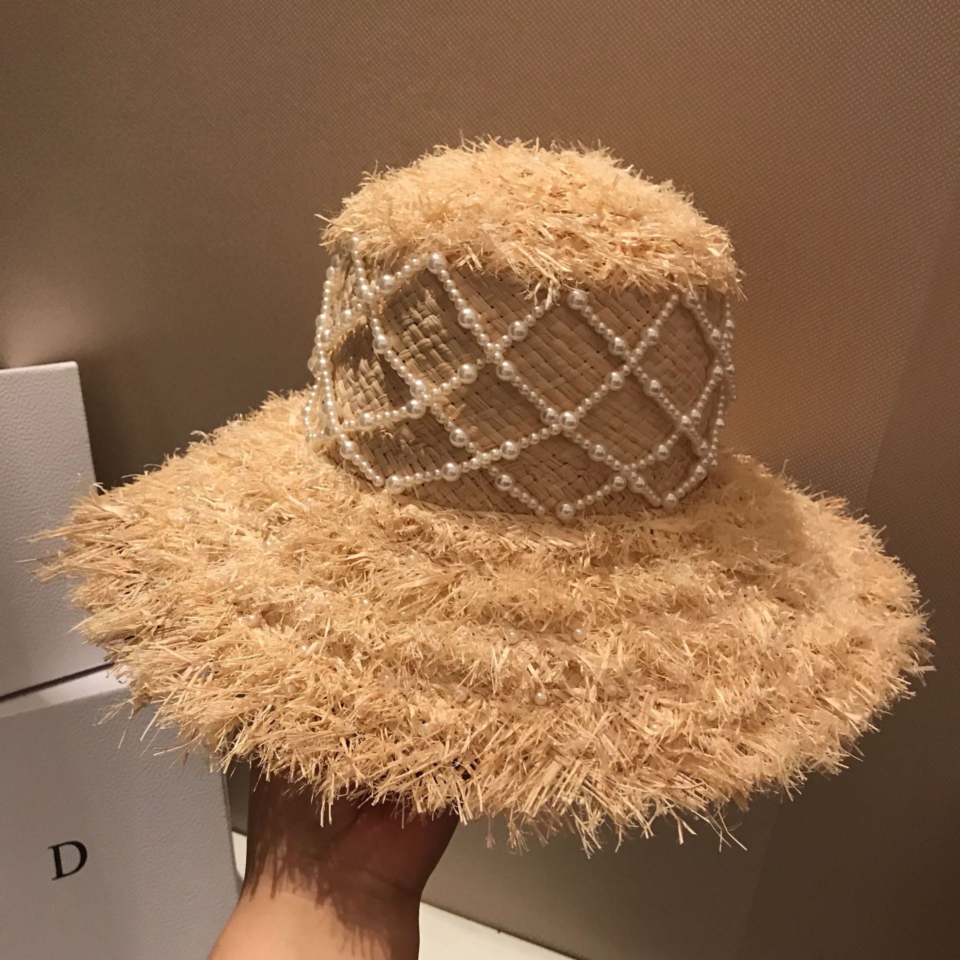Summer Raffia Straw Hat - Urban Caps