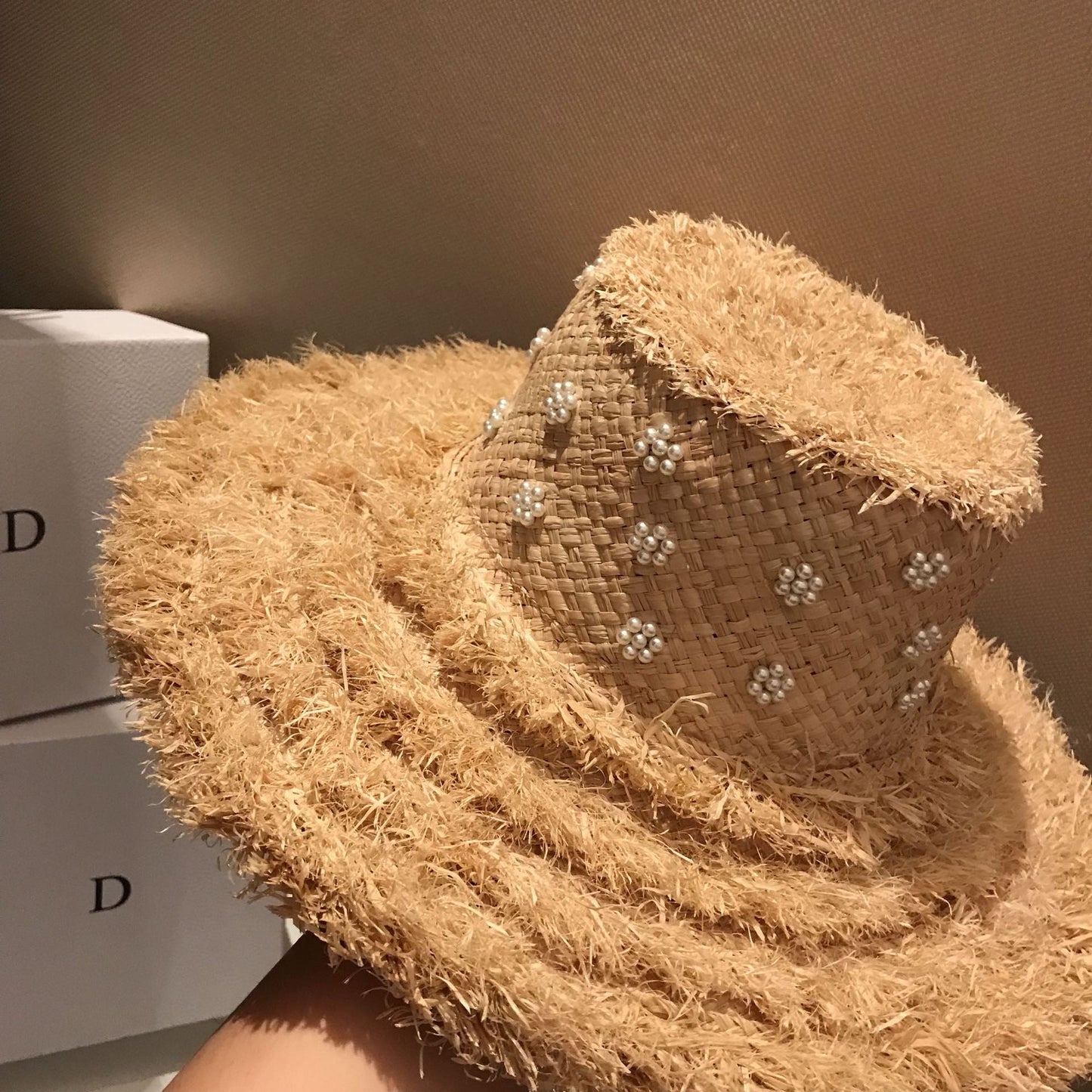 Summer Raffia Straw Hat - Urban Caps