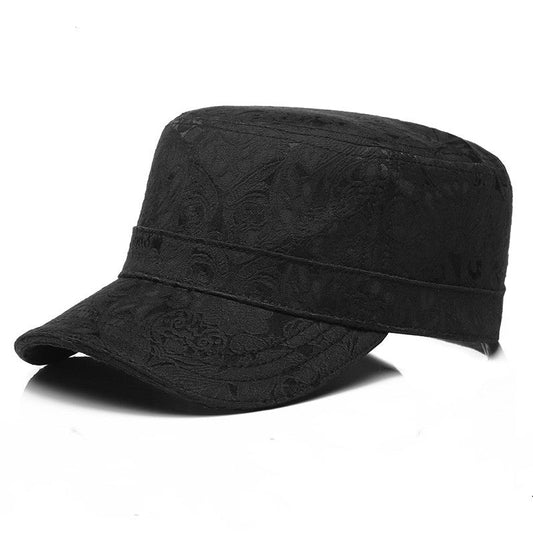 Three-dimensional Jacquard Women's Flat Cap - Urban Caps