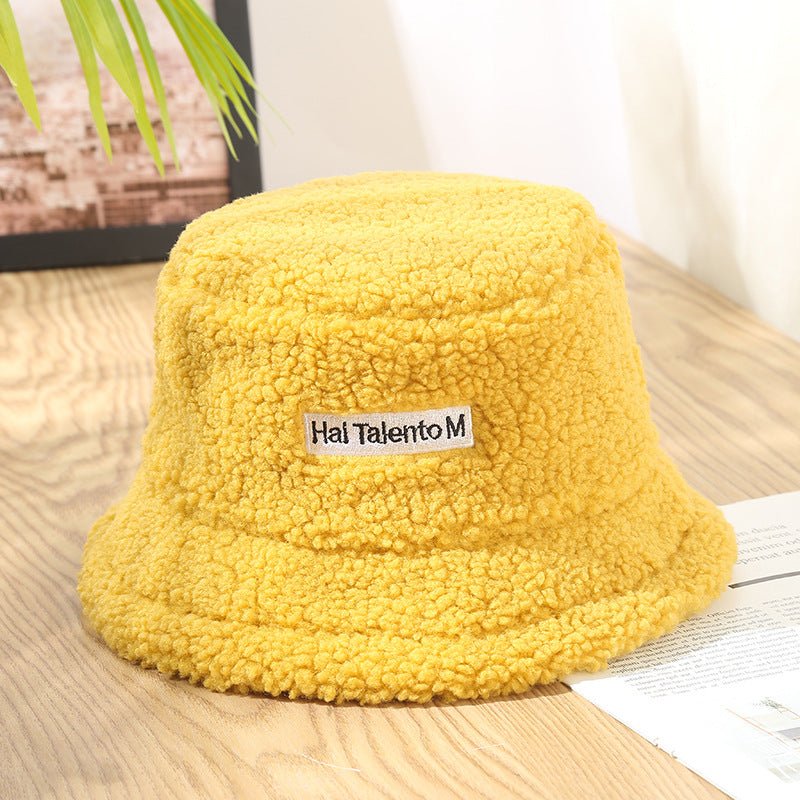 Warm Letter fisherman's Bucket Hat - Urban Caps