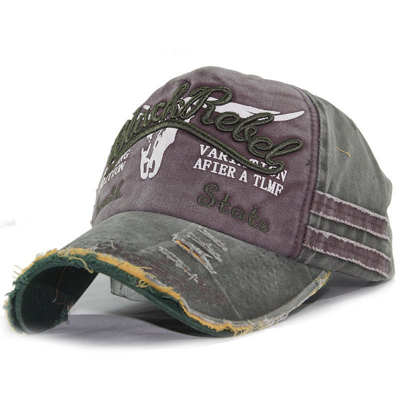 Washed Full Cap Dad Cap - Urban Caps