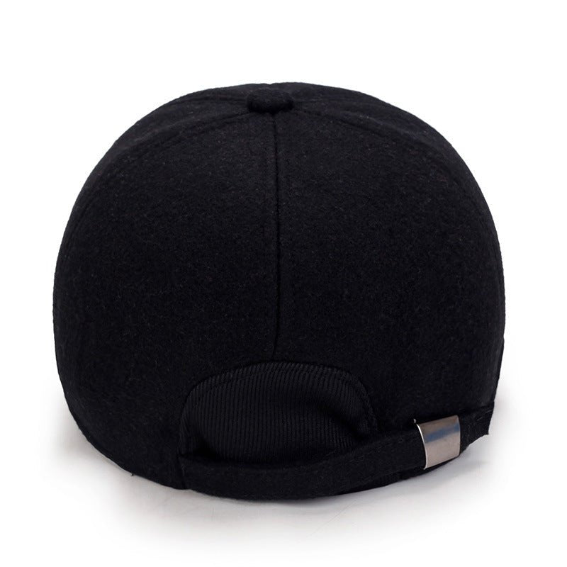 Winter Woolen Ear Protection Dad Cap - Urban Caps
