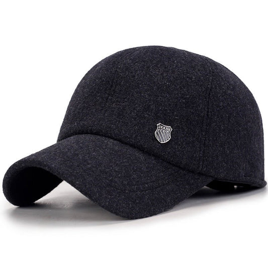 Winter Woolen Ear Protection Dad Cap - Urban Caps