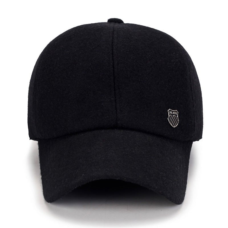 Winter Woolen Ear Protection Dad Cap - Urban Caps