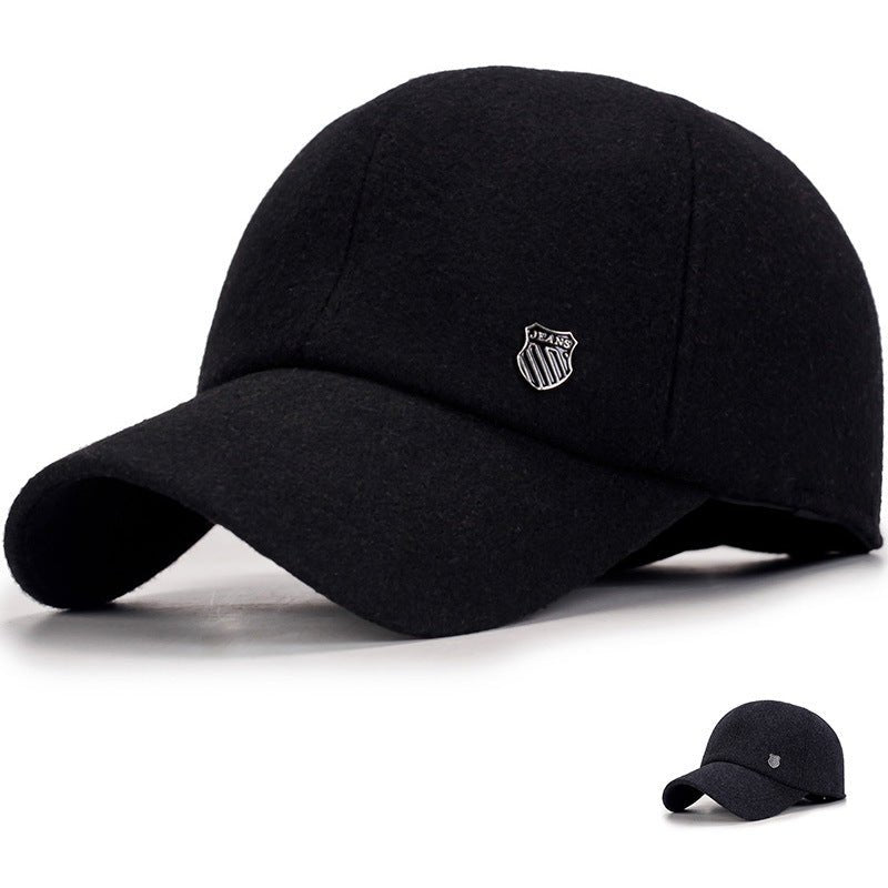Winter Woolen Ear Protection Dad Cap - Urban Caps