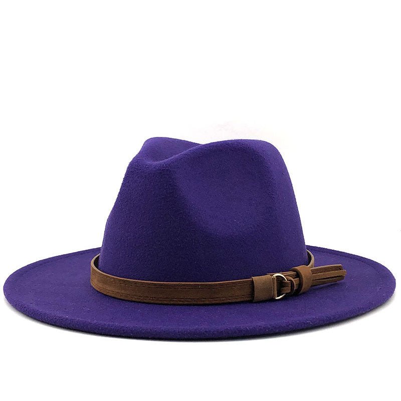Women's Autumn and Winter Hat Fedoras Hat - Urban Caps