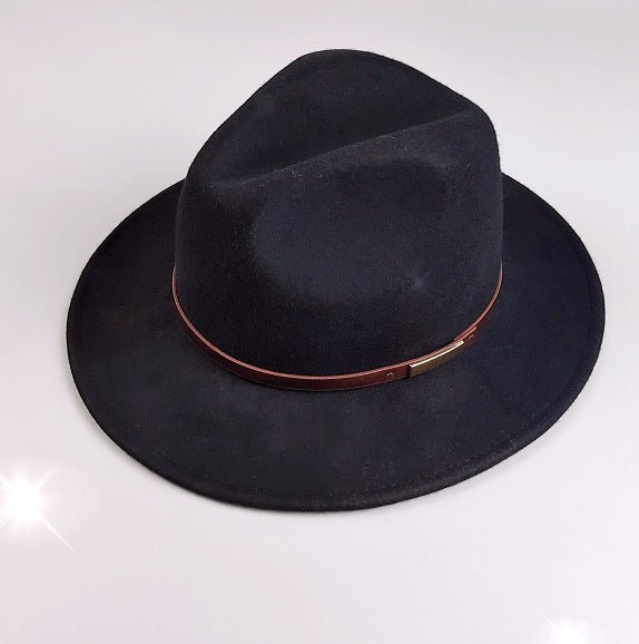 Wool Hat Autumn And Winter British Youth Tide Jazz Fedoras Hat - Urban Caps