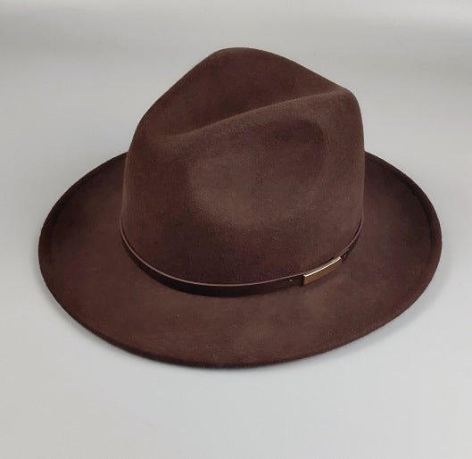 Wool Hat Autumn And Winter British Youth Tide Jazz Fedoras Hat - Urban Caps