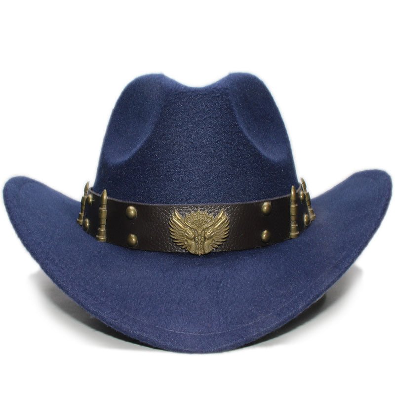 Woolen Western Cowboy Hat - Urban Caps