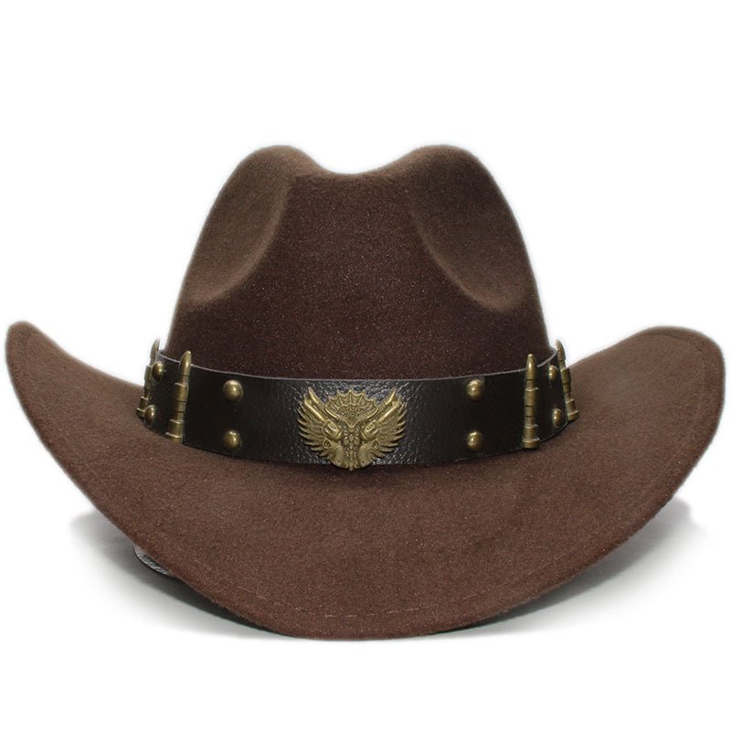 Woolen Western Cowboy Hat - Urban Caps
