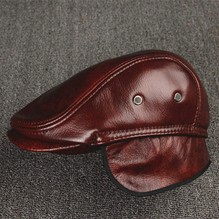 Leather Caps & Hats