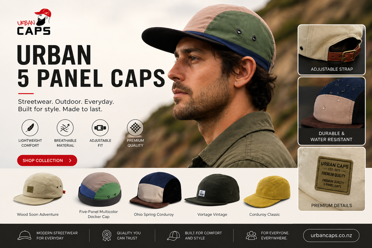 Urban 5 Panel Caps