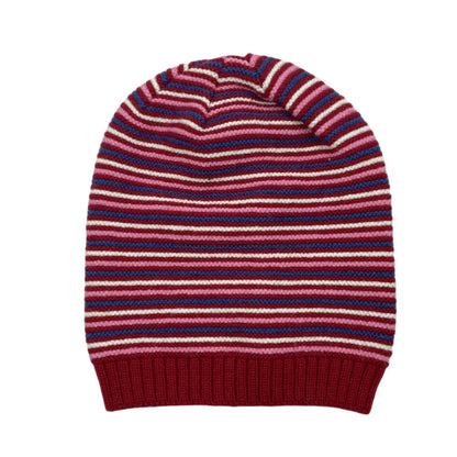 Stylish Striped Knitted Woolen Hat: Embrace Warmth with Flair - Urban Caps 