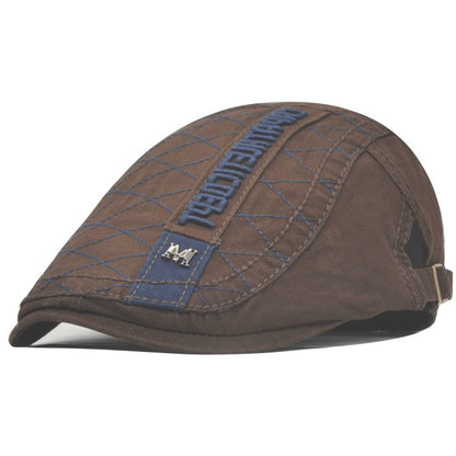 Men’s Retro Cotton Sun Cap – Embroidered Dome Style | Adjustable Fit - Urban Caps 