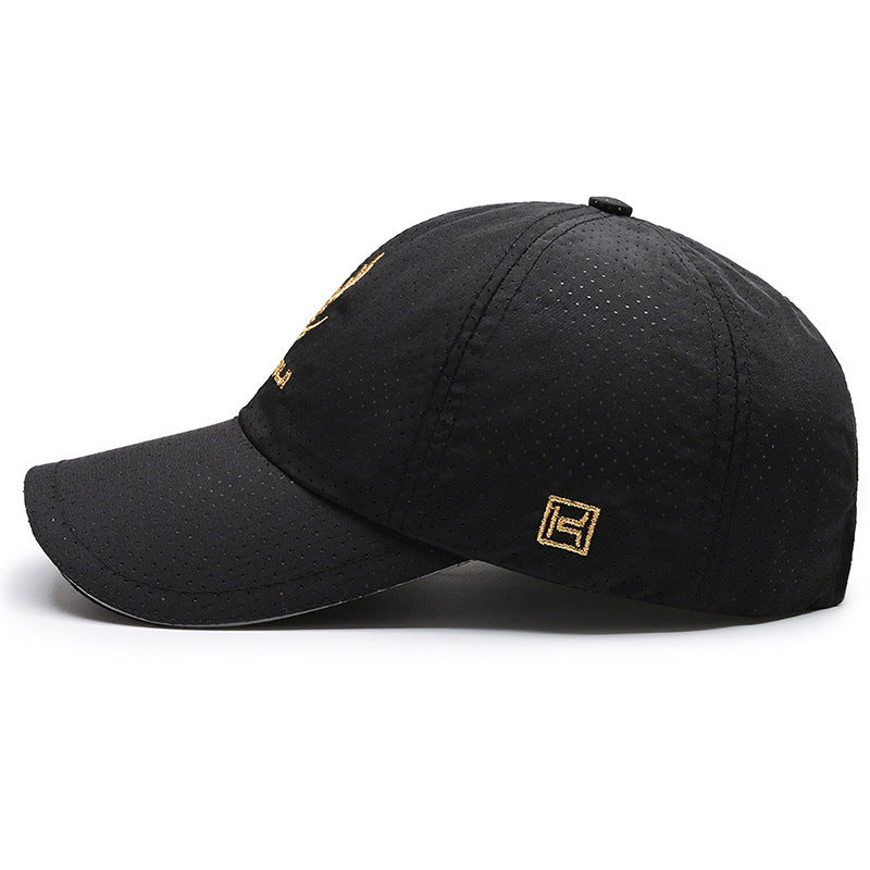 Outdoor Sports Fishing Sun Baseball Peaked Cap - Urban Caps 