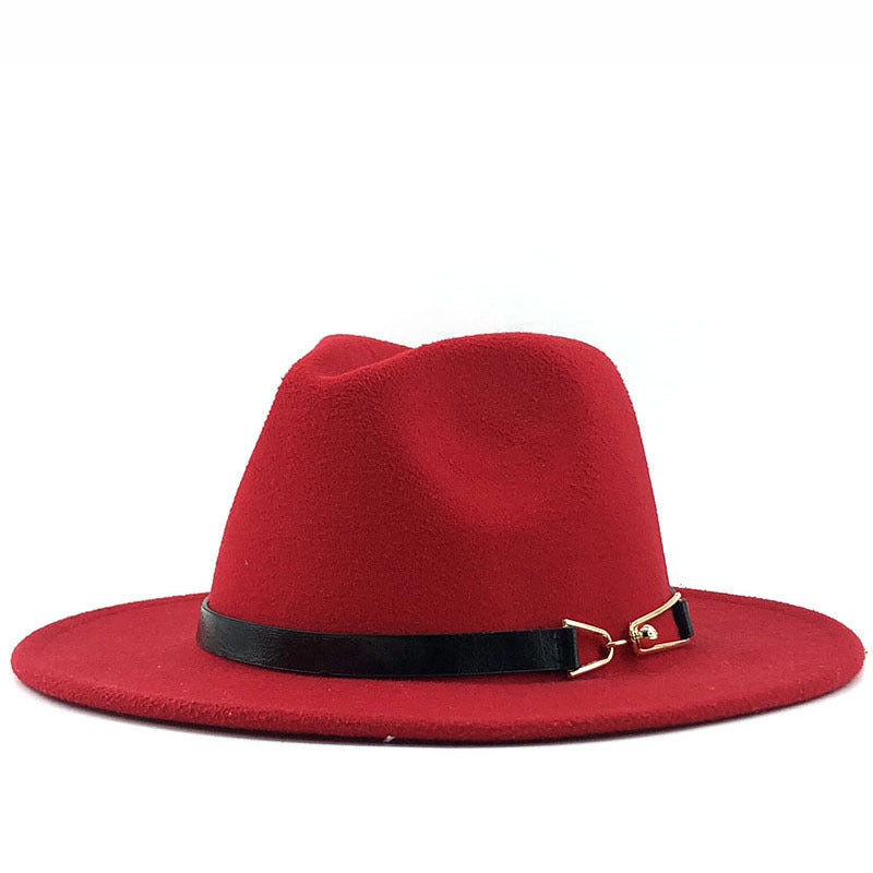 Popular Fedora British Vintage Top Fashion Ladies Woolen Hat - Urban Caps 
