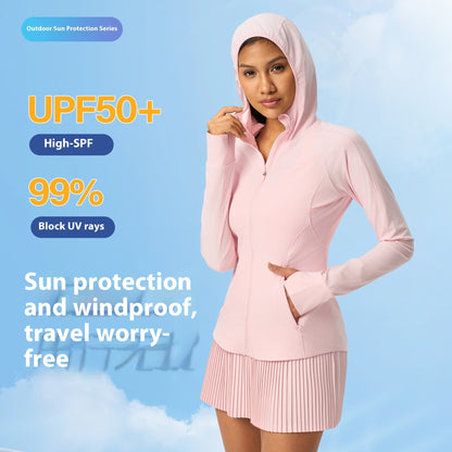 Women’s UPF50+ UV Protection Jacket NZ | Lightweight Breathable Hooded Sun Jacket