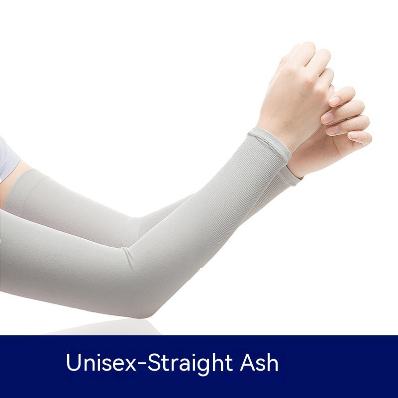 Cooling UV Protection Arm Sleeves NZ | Ice Silk Sun Sleeves with Thumb Hole