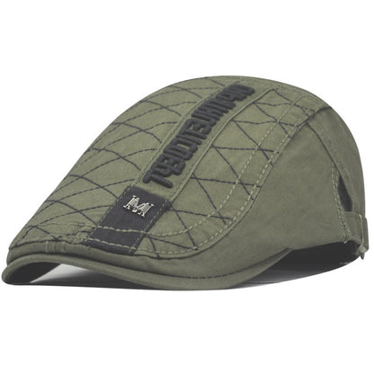 Men’s Retro Cotton Sun Cap – Embroidered Dome Style | Adjustable Fit - Urban Caps 