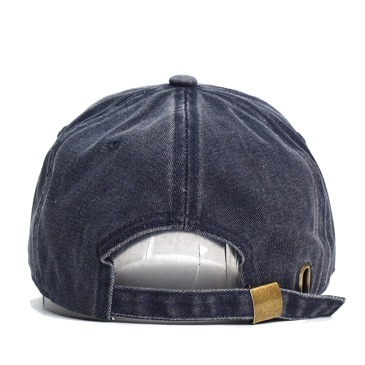 Hat Female Spring And Autumn Personality Washed Distressed Letters Short Brim Baseball Cap - Urban Caps 