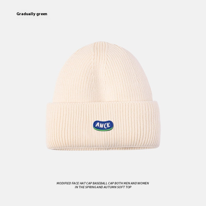 Beige Woolen Cap Women's Hat Ins - Urban Caps 