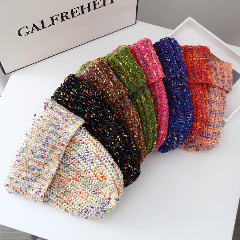 Women's Fashion Casual Hundred With Woolen Hat - Urban Caps 