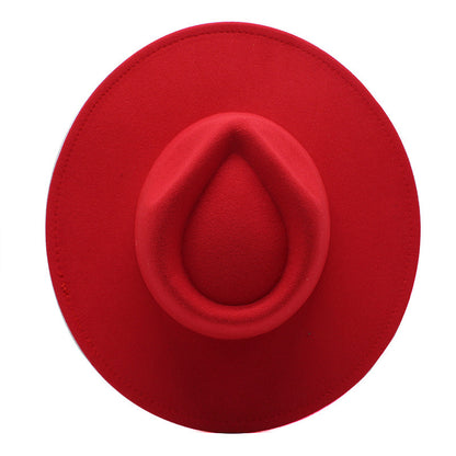 New Woolen Casual Fedora Hat - Urban Caps 