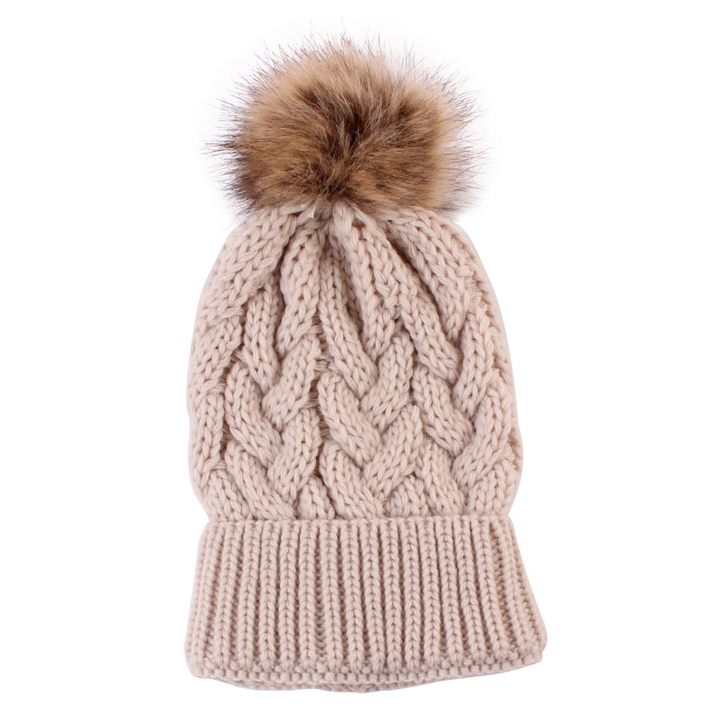 Fashionable Ladies Knit Pullover Warm Woolen Hat - Urban Caps 