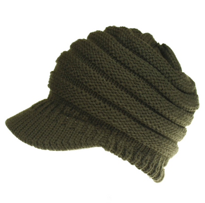 Cozy Knit Ponytail Beanies for Women: Autumn-Winter Warmth - Urban Caps 