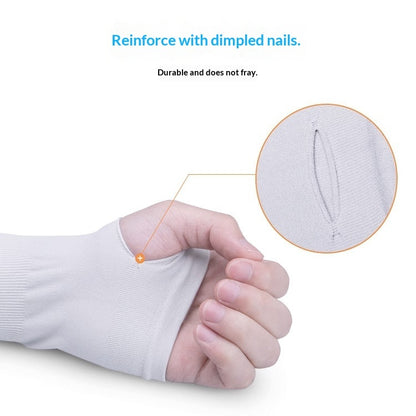 UV Sun Protection Arm Sleeves NZ | Cooling Fingerless Arm Covers for Driving, Cycling, Golf & Outdoor Use