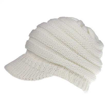 Cozy Knit Ponytail Beanies for Women: Autumn-Winter Warmth - Urban Caps 