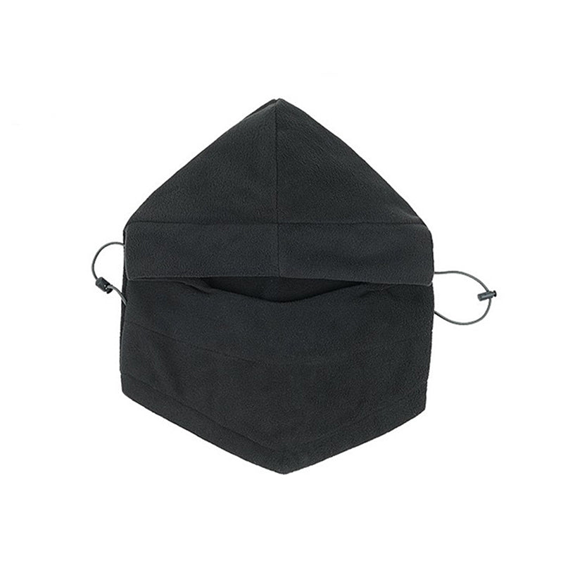 Windproof Velvet Hat with Warm Neck Mask: Ideal for Winter Cycling