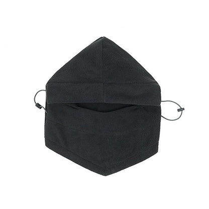 Windproof Velvet Hat with Warm Neck Mask: Ideal for Winter Cycling - Urban Caps 