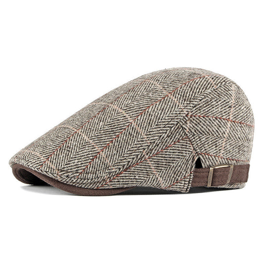Knitted Beret Men's Casual British Retro - Urban Caps 