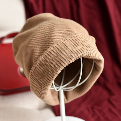 Simple Solid Color Knitted Hat: Classic Style and Warmth - Urban Caps 