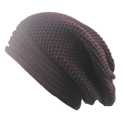 Pleated cuffed woolen hat - Urban Caps 