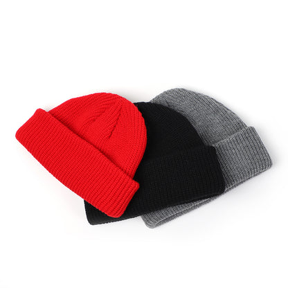 Warm Knitted Wool Hat: Cozy Style for Cold Days - Urban Caps 