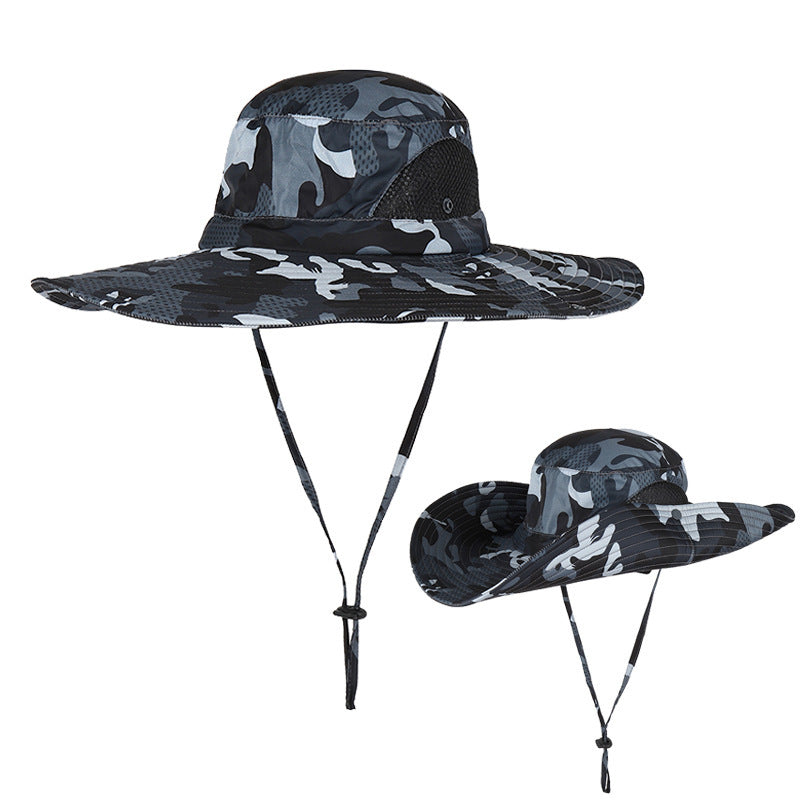 Anti ultraviolet sun hat with big eaves - Urban Caps 