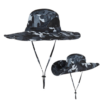 Anti ultraviolet sun hat with big eaves - Urban Caps 