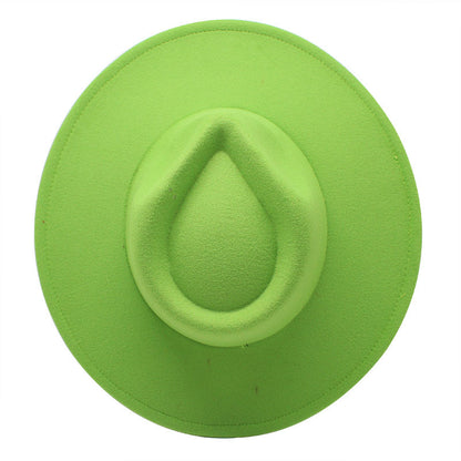 New Woolen Casual Fedora Hat - Urban Caps 