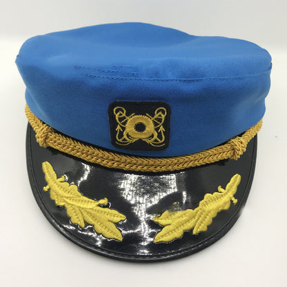 Korean version of retro men and women Navy blue navy cap - Urban Caps 