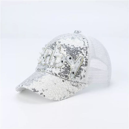 Men's And Women's Caps Men's Hats Sequins Sunscreen Baseball - Urban Caps 