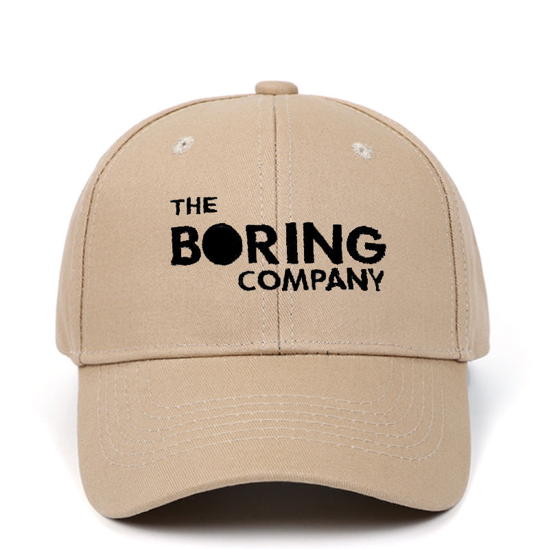 The Boring Company Embroidered Baseball Cap - Urban Caps 