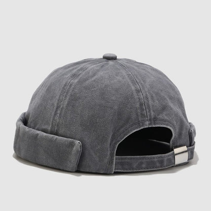 Outdoor Wild Retro Washed Melon Leather Hat - Urban Caps 