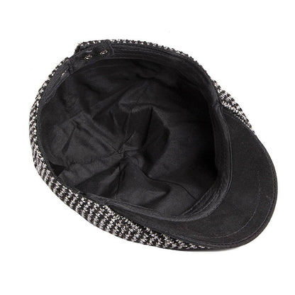 Men's British Vintage Knitted Beret Cap - Urban Caps 