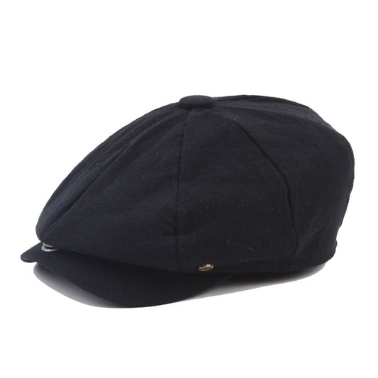 All-Match British Style Painter Hat Men's Youth Beret - Urban Caps 