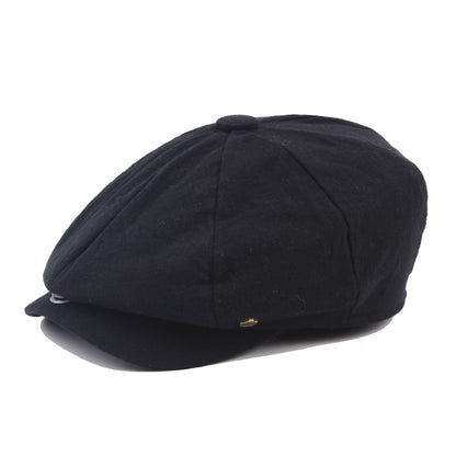 All-Match British Style Painter Hat Men's Youth Beret - Urban Caps 