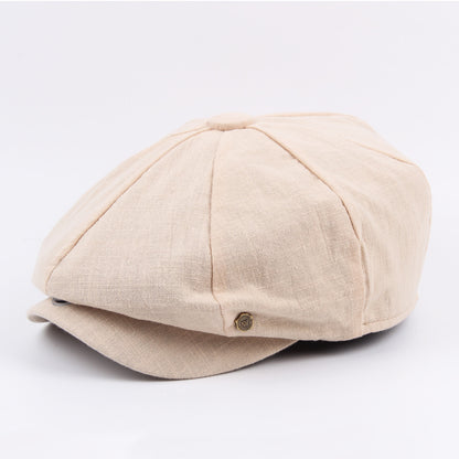 All-Match British Style Painter Hat Men's Youth Beret - Urban Caps 