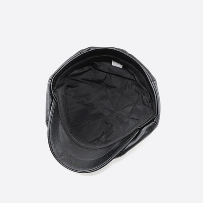 Men's Vintage Painter Beret Octagonal Hat - Urban Caps 